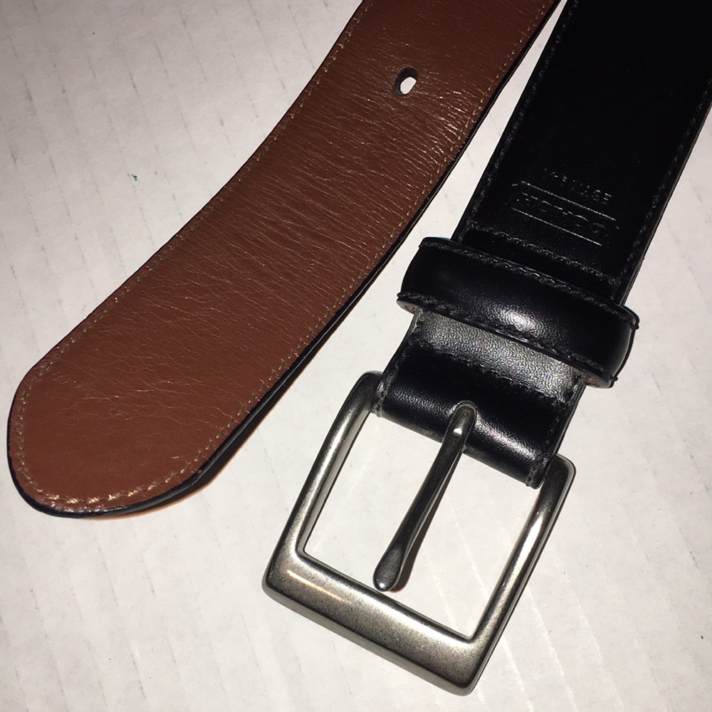 Coach mens belt black 40 inch
